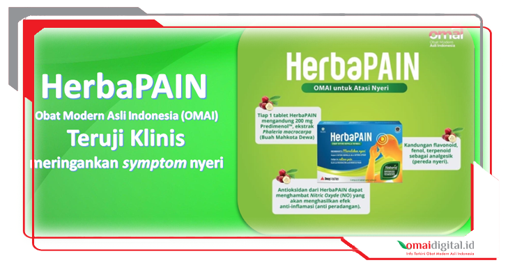 OMAI HerbaPAIN Tuntaskan Nyeri Teruji Klinis